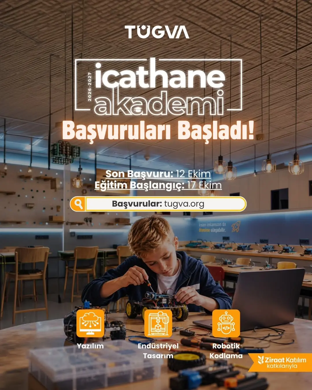 İcathane Akademi'ye Gençlerin Yoğun İlgisi Devam Ediyor