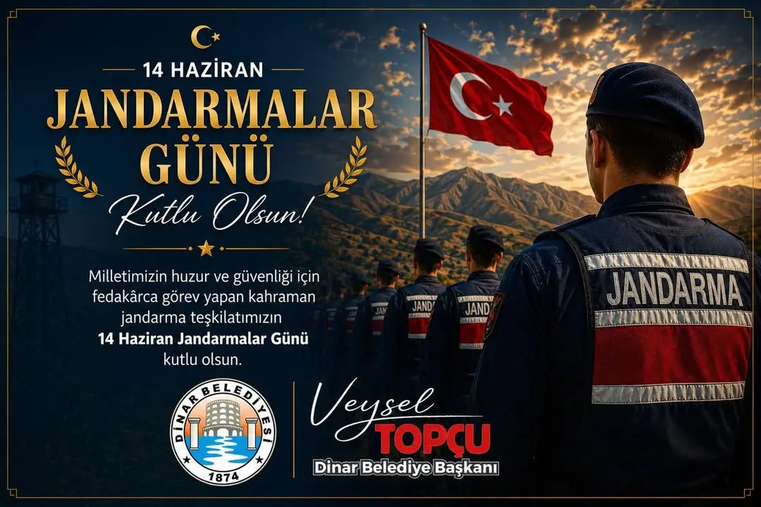 Kahraman Jandarma Teşkilatımızın 14 Haziran Jandarmalar Günü Kutlu Olsun