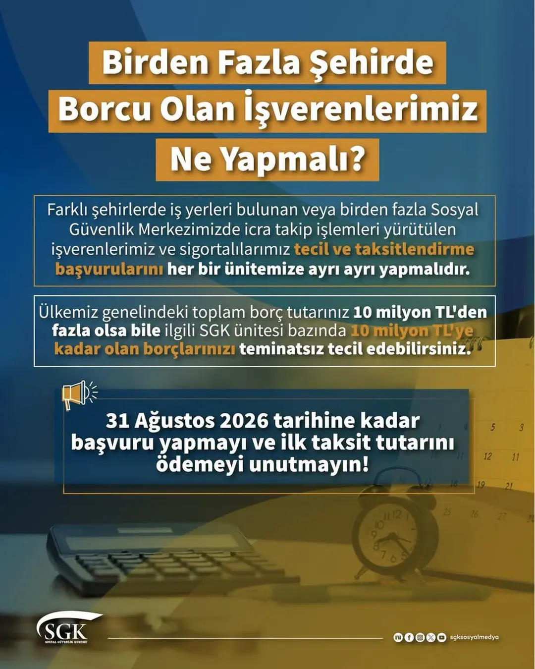 SGK'dan Borç Tecil ve Taksitlendirme Başvurusu Nasıl Yapılır?