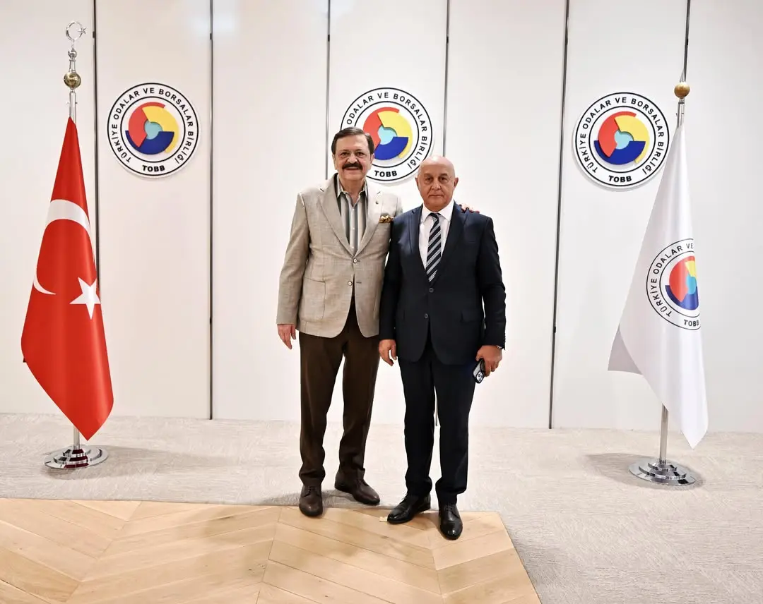 TOBB Başkanı Mustafa Rifat Hisarcıklıoğlu, TOBB Türkiye Tarım Meclisi Başkanı Ülkü Karakuş'u Birliğinde Ağırladı