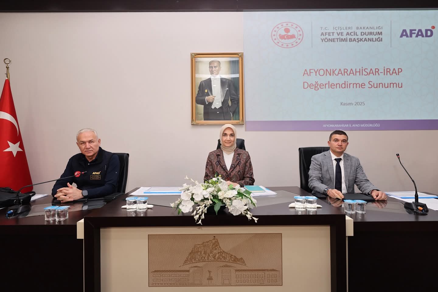 Vali Yiğitbaşı Başkanlığında İl Afet Risk Azaltma Planı İzleme ve Değerlendirme Toplantısı Gerçekleştirildi