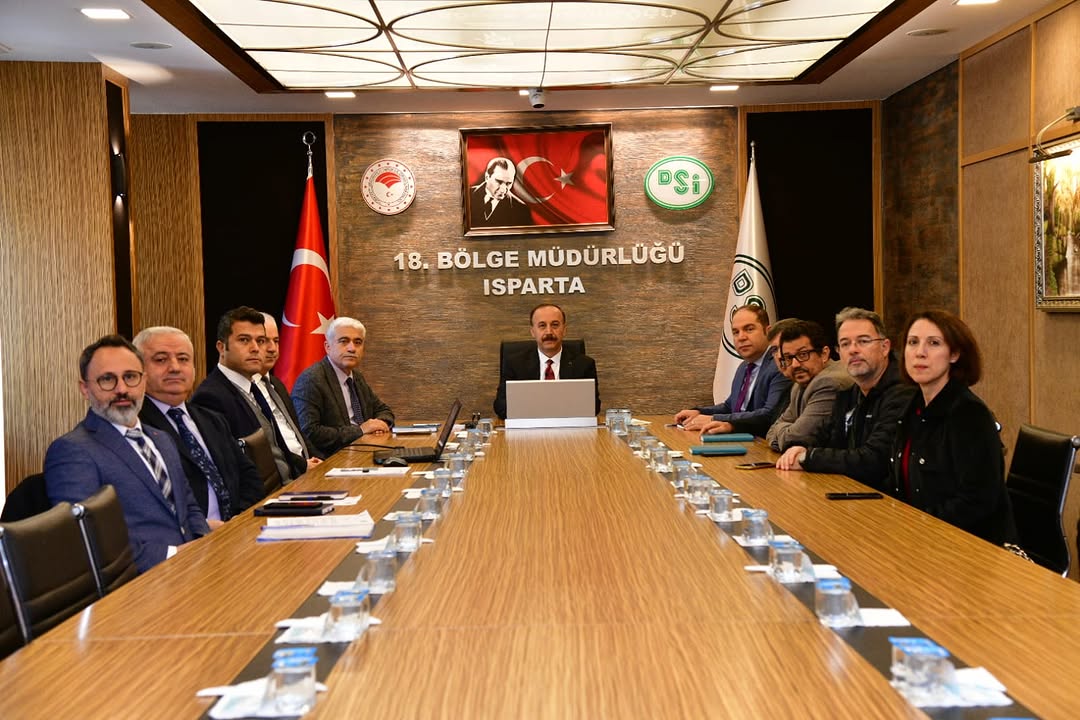 Isparta Valiliği, Eğirdir Gölü'nün Son Durumunu Değerlendirdi