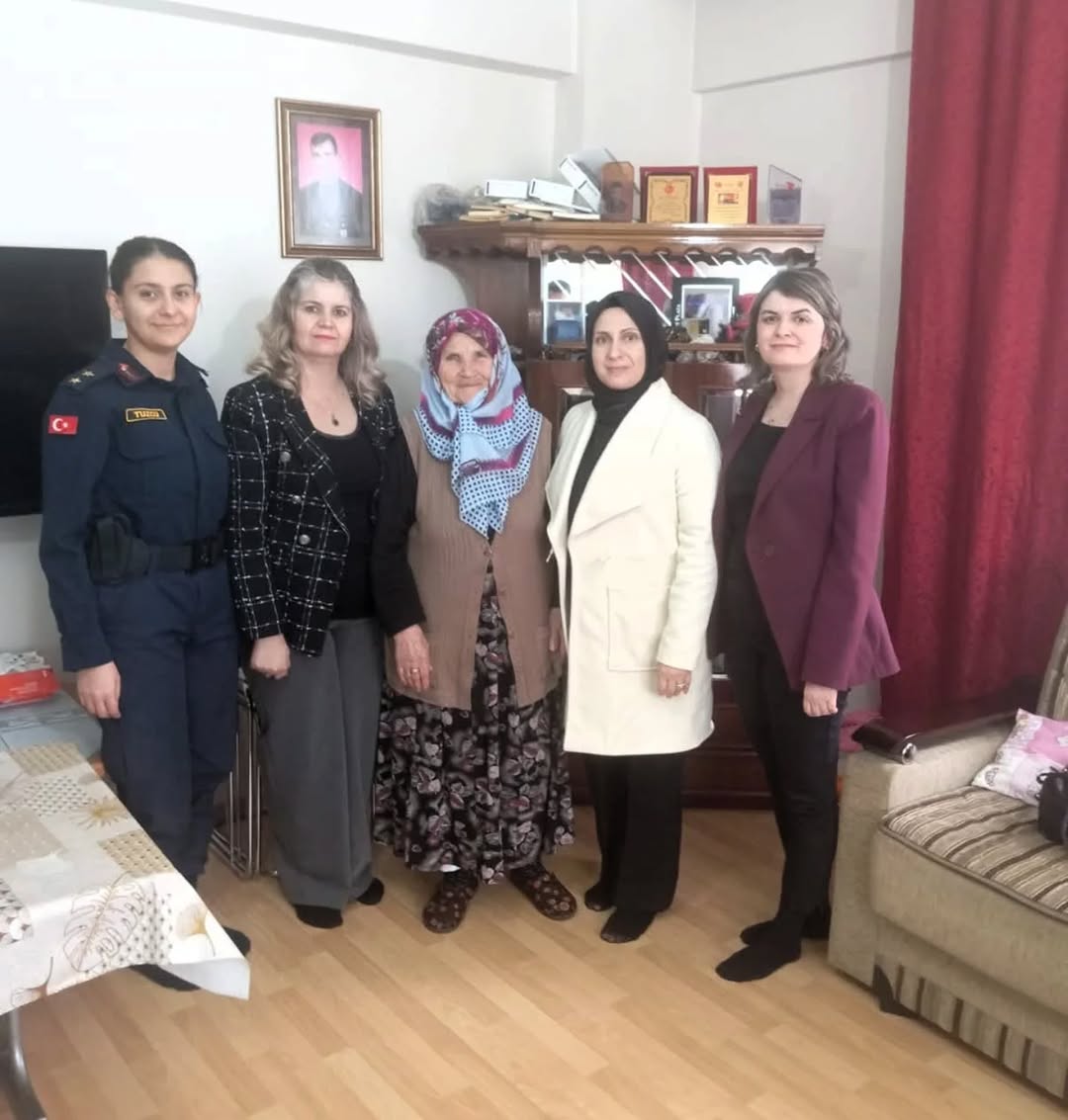 Banaz Kaymakamlığından Şehit Ailesine Ziyaret