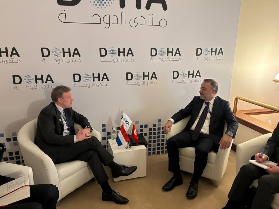 T.C. Dışişleri Bakanlığı'nın Paylaşımı: Bakan Yardımcısı Nuh Yılmaz ve Hollanda Krallığı Dışişleri Bakan Yardımcısı Marcel De Vink Arasındaki Görüşme