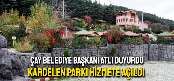 Kardelen Parkı Hizmete Açıldı