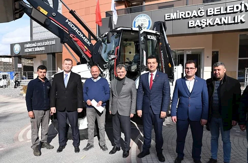 Emirdağ Belediyesi Araç Filosunu Genişletiyor