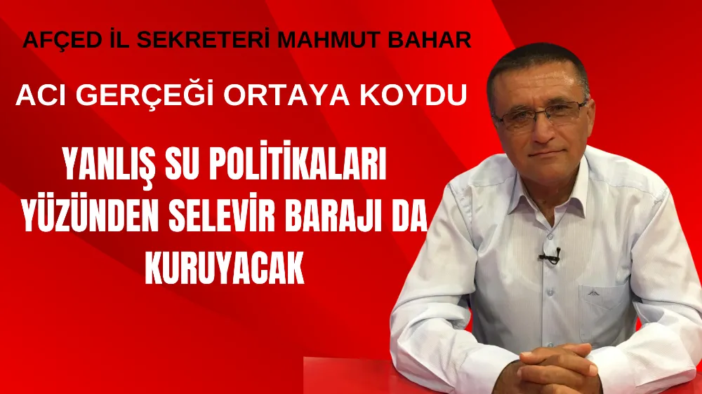 ACI GERÇEK: SELEVİR DE KURUYACAK