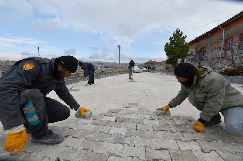 Esentepe Mahallesinde Yol Çalışmaları Sürüyor