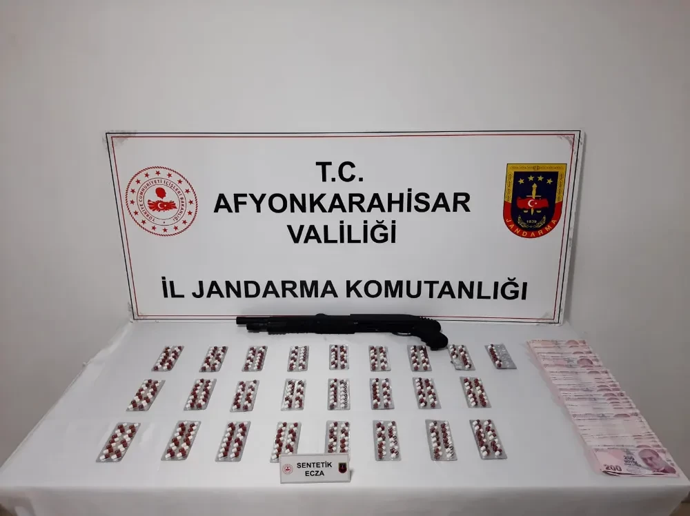 Afyonkarahisar’da Jandarmadan Uyuşturucu Operasyonu